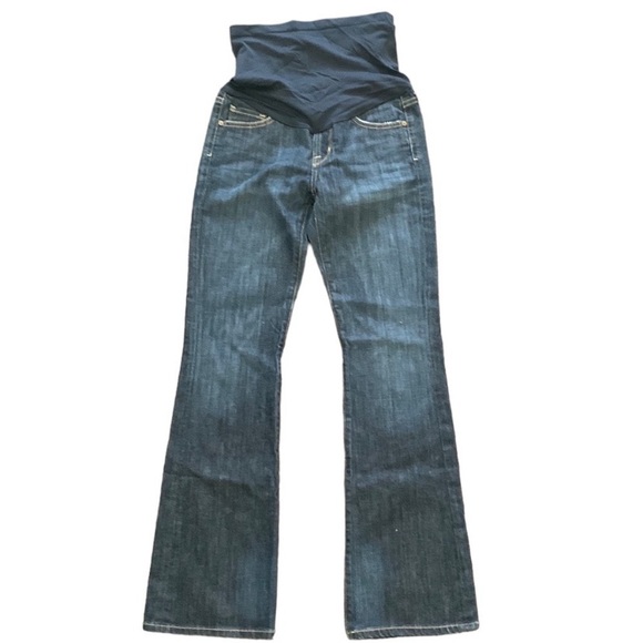 A PEA IN THE POD COLLECTION BOOTCUT JEANS  MATERNITY - Picture 1 of 13